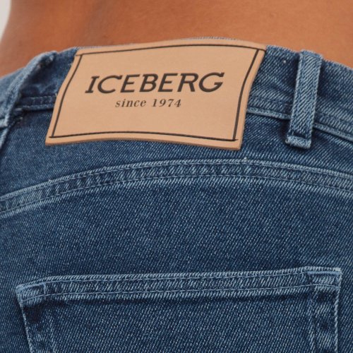 Женские джинсы Iceberg PANTALONE BLU DENIM