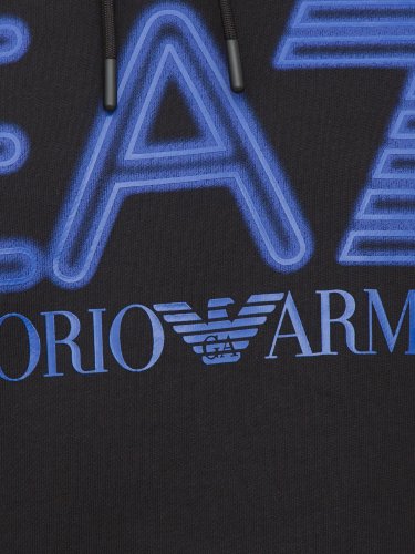 Мужская толстовка EA7 EMPORIO ARMANI SWEATSHIRT NERO