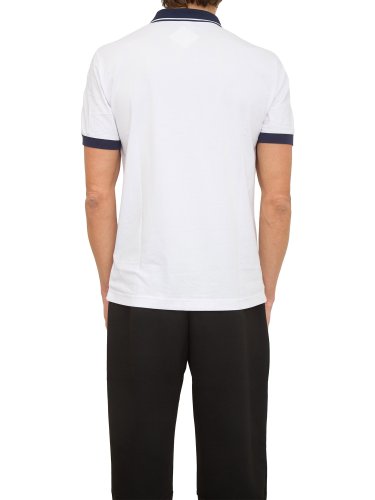 Мужское поло EA7 EMPORIO ARMANI POLO SHIRT BIANCO