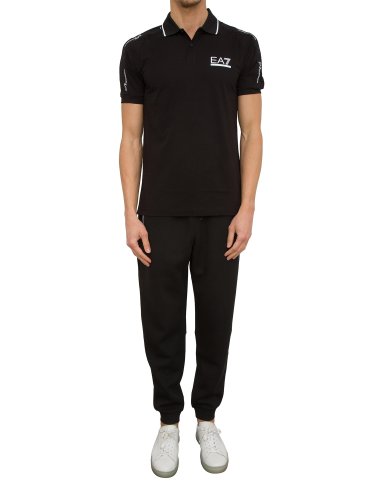 Чоловіче поло EA7 EMPORIO ARMANI POLO SHIRT NERO