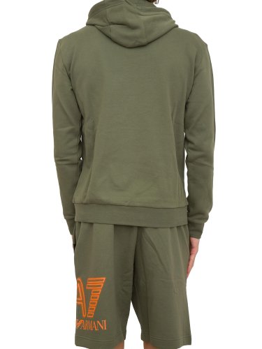 Мужская толстовка EA7 EMPORIO ARMANI SWEATSHIRT VERDE