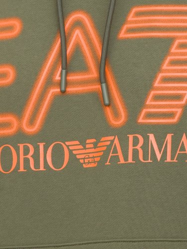 Мужская толстовка EA7 EMPORIO ARMANI SWEATSHIRT VERDE