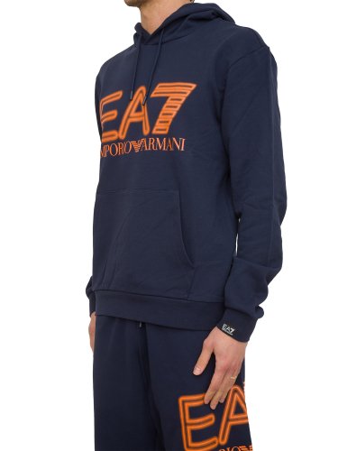 Чоловіча толстовка  EA7 EMPORIO ARMANI SWEATSHIRT BLU