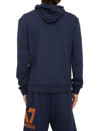 Чоловіча толстовка  EA7 EMPORIO ARMANI SWEATSHIRT BLU