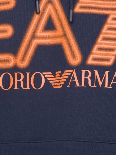 Чоловіча толстовка  EA7 EMPORIO ARMANI SWEATSHIRT BLU