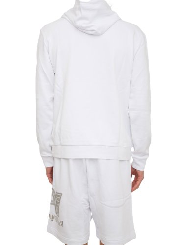 Мужская толстовка EA7 EMPORIO ARMANI SWEATSHIRT BIANCO