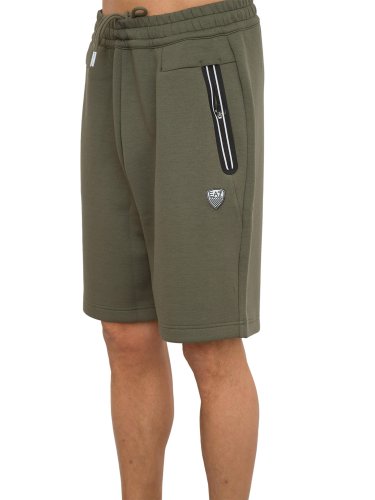 Мужские спортивные шорты EA7 EMPORIO ARMANI BERMUDA VERDE