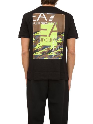 Мужская футболка  EA7 EMPORIO ARMANI T-SHIRT NERO
