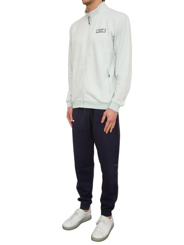 Мужской спортивный костюм EA7 EMPORIO ARMANI TRACKSUIT ACQUAMARINA