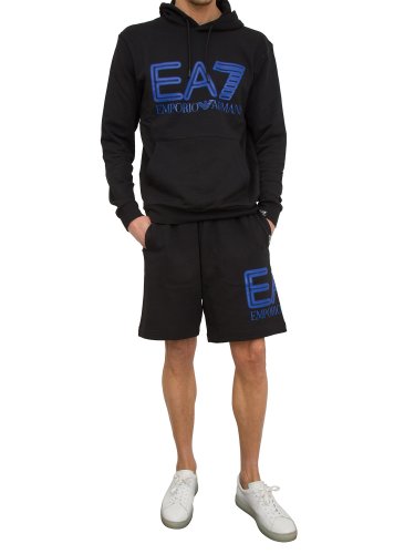 Мужские спортивные шорты EA7 EMPORIO ARMANI BERMUDA NERO