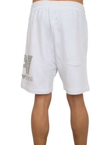 Чоловічі спортивні шорти EA7 EMPORIO ARMANI BERMUDA BIANCO