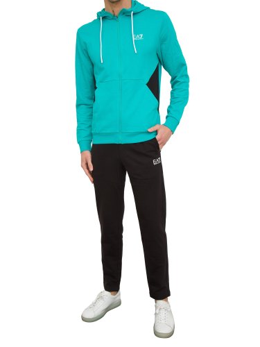 Чоловічий спортивний костюм EA7 EMPORIO ARMANI TRACKSUIT ACQUAMARINA