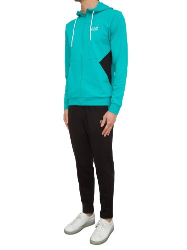 Чоловічий спортивний костюм EA7 EMPORIO ARMANI TRACKSUIT ACQUAMARINA
