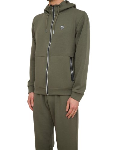Чоловіча футболка EA7 EMPORIO ARMANI SWEATSHIRT VERDE