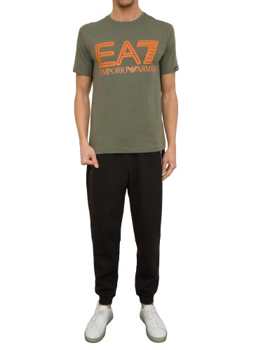 Мужская футболка  EA7 EMPORIO ARMANI T-SHIRT VERDE