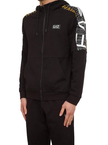 Мужская толстовка EA7 EMPORIO ARMANI SWEATSHIRT NERO