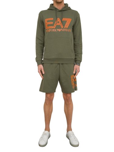 Мужские спортивные шорты EA7 EMPORIO ARMANI BERMUDA VERDE