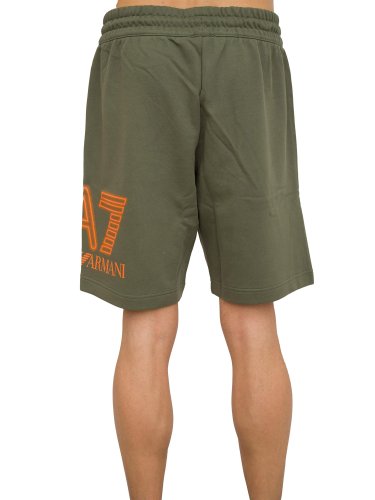 Мужские спортивные шорты EA7 EMPORIO ARMANI BERMUDA VERDE