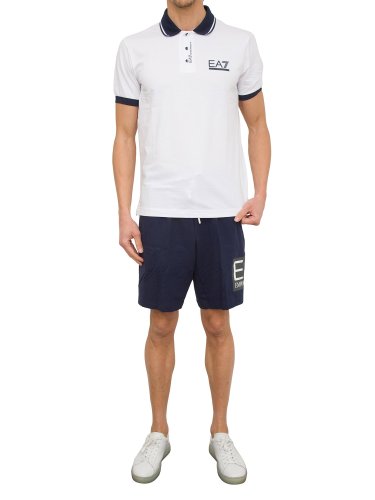 Мужские спортивные шорты EA7 EMPORIO ARMANI SHORTS BLU