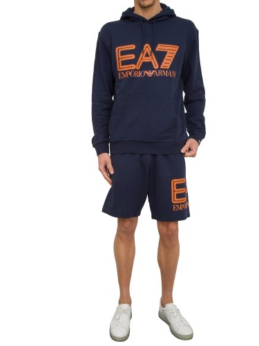 Чоловічі спортивні шорти EA7 EMPORIO ARMANI BERMUDA BLU