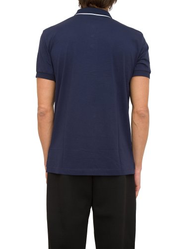 Мужское поло EA7 EMPORIO ARMANI POLO SHIRT BLU