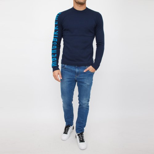 Мужской свитер BIKKEMBERGS MAGLIA BLU