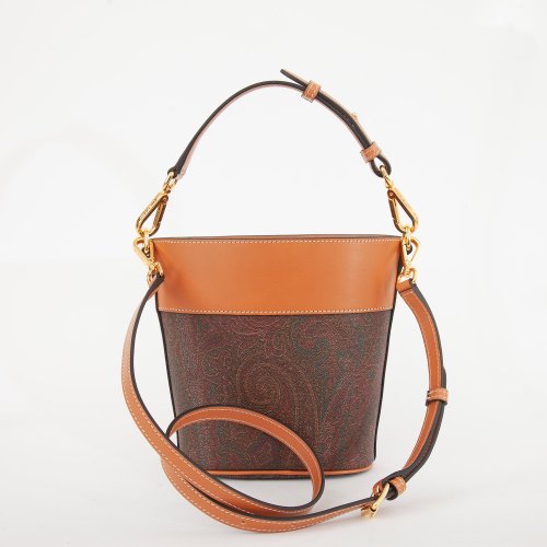 Жіноча сумка з ручками ETRO SECCHIELLO PAISLEY WITH STUDS 16X19X9 DA FARE