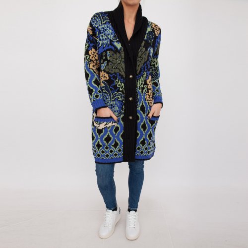 Жіноче пальто ETRO MAGLIA CAPPOTTO COMET NERO
