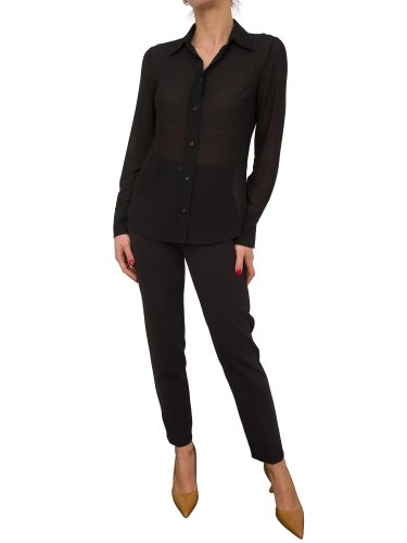 Женская блузка NENETTE BLUSA CAMICIA M/LUNGA GGT POLY NERO