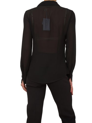 Женская блузка NENETTE BLUSA CAMICIA M/LUNGA GGT POLY NERO
