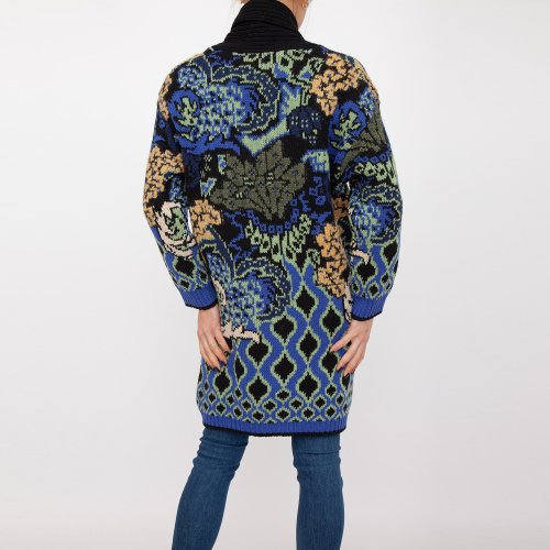 Жіноче пальто ETRO MAGLIA CAPPOTTO COMET NERO