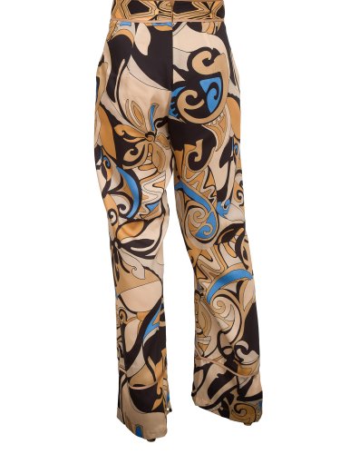Женские повседневные брюки NENETTE PANTALONE TESSUTO TWILL POLY STAMPA FOULARD FANTASIA