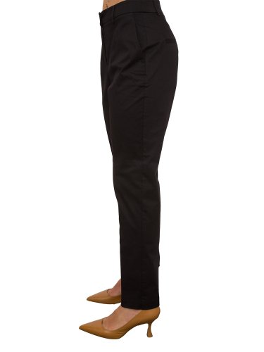 Жіночі повсякденні штани NENETTE PANTALONE NEW-YORK TESSUTO RASATELLO COTONE NERO