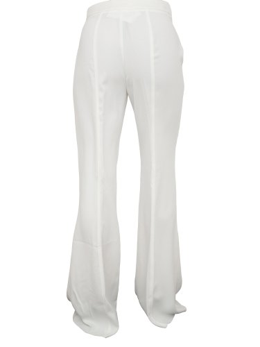 Жіночі повсякденні штани NENETTE PANTALONE ZAMPA CADY POLY ENVER SATIN BIANCO
