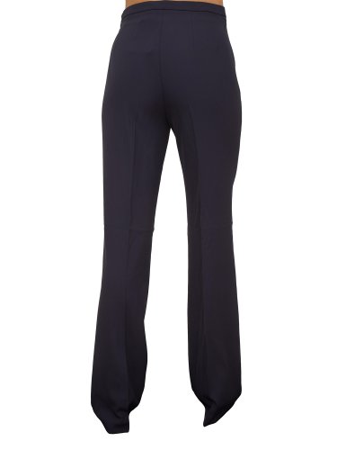 Женские повседневные брюки NENETTE PANTALONE ZAMPA TESSUTO TRICOTTINA BLU