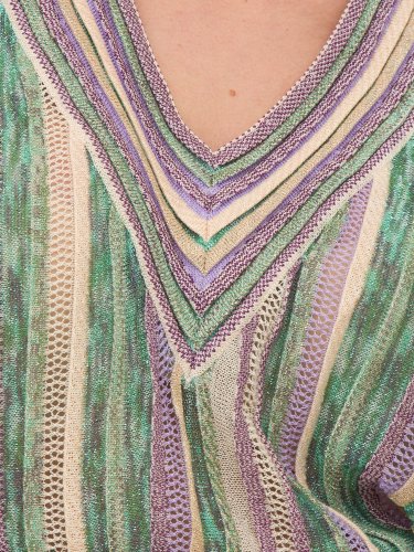 Женский топик NENETTE TOP IN MAGLIA GRUPPO RETE+BALZINE FANTASIA