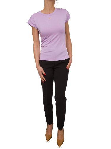 Женская футболка NENETTE T-SHIRT MANICA CORTA GIROCOLLO PORTALOGO CARRY OVER LILLA