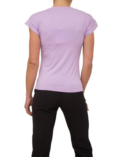 Женская футболка NENETTE T-SHIRT MANICA CORTA GIROCOLLO PORTALOGO CARRY OVER LILLA