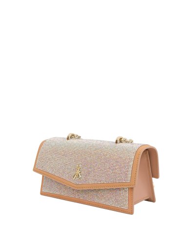 Жіночий клатч PATRIZIA PEPE BORSA/BAG LEATHER & STRAS ROSA