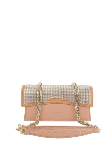 Жіночий клатч PATRIZIA PEPE BORSA/BAG LEATHER & STRAS ROSA