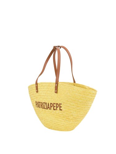Жіноча сумка з ручками PATRIZIA PEPE BORSA/BAG GIALLO