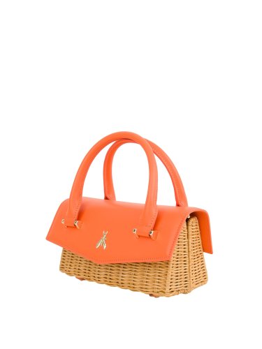 Жіноча сумка з ручками PATRIZIA PEPE BORSA/BAG ARANCIONE
