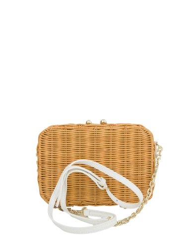 Жіноча сумка з ручками PATRIZIA PEPE BORSA/BAG BEIGE