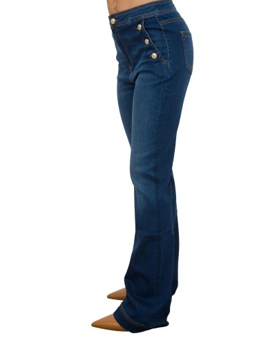 Жіночі джинси NENETTE PANTALONE BOOTCUT DENIM SUPERSTRETCH BLU DENIM