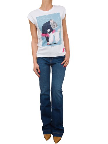 Женская футболка NENETTE T-SHIRT MANICA CORTA BIANCO