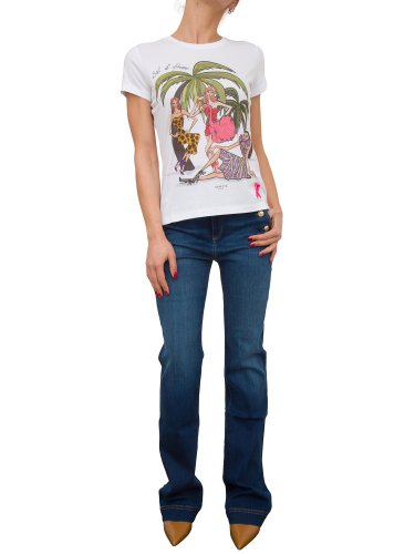 Жіноча футболка NENETTE T-SHIRT MANICA CORTA BIANCO