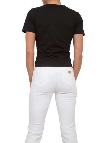 Женская футболка NENETTE T-SHIRT MANICA CORTA C/PIERCING JERSEY COTONE NERO