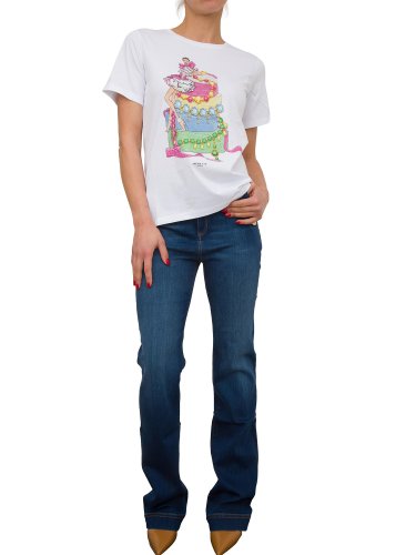 Жіноча футболка NENETTE T-SHIRT MANICA CORTA BIANCO