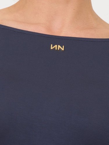 Женская футболка NENETTE T-SHIRT MANICA LUNGA BLU
