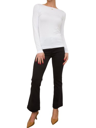 Женская футболка NENETTE T-SHIRT MANICA LUNGA BIANCO